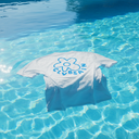 BLOOMMA - OVERSIZE BEYAZ T-SHIRT - CLVB SAIN