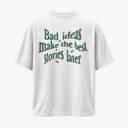 WILD TALES - OVERSIZE BEYAZ T-SHIRT