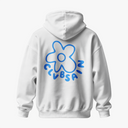 BLOOMMA - OVERSIZE BEYAZ HOODIE