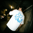 BLOOMMA - OVERSIZE BEYAZ T-SHIRT