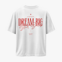 HUMBLE START - OVERSIZE BEYAZ T-SHIRT