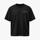 HUMBLE START - OVERSIZE SİYAH T-SHIRT