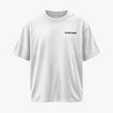 EVOLVE OR REPEAT - OVERSIZE BEYAZ T-SHIRT - CLVB SAIN