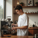 GOLDEN SMILE - OVERSIZE BEYAZ T-SHIRT - CLVB SAIN