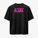 LOOK - OVERSIZE SİYAH T-SHIRT - CLVB SAIN