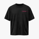LOVE LANGUAGE - OVERSIZE SİYAH T-SHIRT
