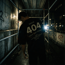 Love Missing Erkek Siyah Oversize Tişört