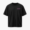 LUNAR SOUL - OVERSIZE SİYAH T-SHIRT - CLVB SAIN