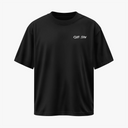 NOCTIFLORA - OVERSIZE SİYAH T-SHIRT - CLVB SAIN