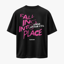 PERFECT MISFIT - OVERSIZE SİYAH T-SHIRT - CLVB SAIN