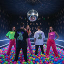 CHEER BEAR - OVERSIZE SİYAH T-SHIRT - CLVB SAIN