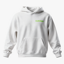 PLAY MORE - OVERSIZE BEYAZ HOODIE