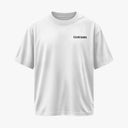 GOLDEN SMILE - OVERSIZE BEYAZ T-SHIRT - CLVB SAIN